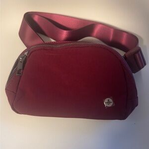 Halara Maroon Crossbody Belt Bag - Women